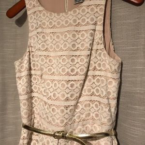 Beige BNWT Eliza J Sz 10 cocktail dress